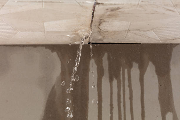 Professional Flood Damage Cleanup technician working in Hesperia, CA